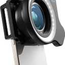 APEXEL 10-20X Macro Lens for iPhone & Android Phones | HD Photography Lens Kit with Universal Clip & 45-Mode Fill Light | Capture Still Life Close-Ups, Insects, Plants, Jewelry, Food & Small Objects