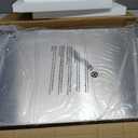 Stanbroil Stainless Steel Universal Griddle for Charcoal/Gas Grills, 23" x 16" Rectangular Cooking Griddle with Removable Grease Drip Tray