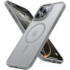 TORRAS Magnetic Shockproof for iPhone 16 Pro Max Case, [4X Military-Grade Protection] [Compatible with MagSafe] Translucent Case for iPhone 16 Pro Max Anti-Scratch Guardian 6.9"