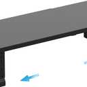 Expandable Spice Rack Organizion for Kitchen Cabinet, Seasoning,Bathroom Organizer Display Shelf, Stackable Multi-Purpose Shelves.Easy-to-Install1Pack/Black,Medium