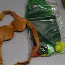 3 Pcs Halloween Dog Hawaiian Luau Costume Includes Hula Dress Bikini Top Flower Lei Boho Neck for Small Medium Dogs Puppy Outfit Pet Accessories Halloween Cosplay Supply