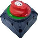 600A High Current Battery Switch, 12-48v Waterproof Heavy Duty Battery Power Cut Master Switch Disconnect Isolator for Car Vehicle RV and Marine Boat (ON/Off High Current)