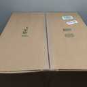 Olee Sleep 4 inch Tri-Folding Memory Foam, Narrow Twin Trifold Topper, Beige
