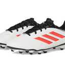 Adidas Unisex-Adult Copa Pure League Firm Ground/Multi Ground Soccer, White/Lucid Red/Black, 4