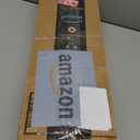 Barydat 8 Pcs Frosted Plastic Shelf Liner Waterproof Non Adhesive Shelf Mats for Wire Shelves Strength Wire Shelving Cover for Kitchen Shelving Unit Pantry Cabinet Storage (Clear,12 x 48 Inch)