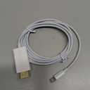 [Apple MFi Certified] Lightning to HDMI Adapter for iPhone to TV, HDMI to Lightning Cable 1080P HD Digital AV Adapter Sync Video & Sound for iPhone 14 13 12 11 X SE 8 7 6, HDTV/Projector - 6.6FT