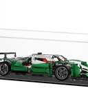 LASOA Acrylic Display Case, Display Box for Collectibles, Figures, Memorabilia, Clear Showcase with Black Base, Self-Assembly Display Container, 8x4x4inch