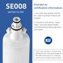 SETFEEL Adq360061 Water Filter Replacement for LG Refrigerator Lt700p Adq36006101 Lfds22520s,Fit Kenmore 9690 469690 Adq36006102 Lfxc24726s Lfxc29626s Rwf1200a Water Filter, 3-Pack