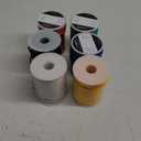 16 Gauge Wire 600FT, 16 AWG Auto 100ft Each Spool, 6 Colors Copper Clad Aluminium Low Voltage Electrical, Hookup Wire Kit for Breadboard/Automotive/DIY/Battery