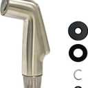 Kitchen Sink Side Spray Head, Sink Sprayer Attachment, Pull Out Spray Head, Faucet Sprayer Replacement, Brushed Nickel
