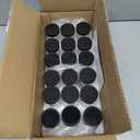 AllSpice 4" Glass Spice Jars 4 fluid ounces- 18 Pack
