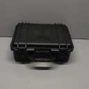 Pistol Case for Multiple Handguns TSA Approved Travel Pistols Box with 2 Locks Pre-cut Heavy Duty Waterproof (16.34 x 12.4 x 6.5 Inch, Black)