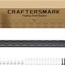 1pc Floating Shelf Hardware Heavy Duty Hidden Shelf Brackets Support,Wall Mounting Invisible Floating Shelves Bracket Without Jig (22" x 6" x 1.5" Without Tools)