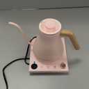 Electric Kettles, Gooseneck Electric Kettle, 1 Temperature Control, Stainless Steel Inner, Quick Heating, for Pour Over Coffee, Brew Tea, Boil Hot Water, 0.9L Pink