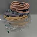 Washable Female Dog Diapers (4 Pack+1 Suspenders), Reusable Female Girl Doggy Doggie Puppy Wraps Panties Belly Band for Pet Heat Period Pooping Peeing Potty Training Incontinence Marking Small (Small(New Born-11.5"Waist), Pink,Purple,BrownBlue)