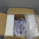 MAKEY'S Blue Pattern Classic Cultured Marble Cremation Urn for Human Ashes Adult Male/Female, Professional Decorative Cremation Urn for Ashes