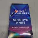 Crest 3D Whitestrips Sensitive At-Home Teeth Whitening Kit, 18 Treatments, Gently Removes 15 Years of Stains, Crest Whitestrips, Teeth Whitening Kit