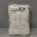 Cat Window Perch - Hammock Bed for Cats Inside - Solid Wood Seat, 4 Strong Suction Cups, Soft Cushion - Rustic Indoor Pet Shelf (Medium, Beige)