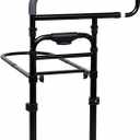 Bed Rail for Elderly Adults Safety – Adjustable Bed Assist Rail for Seniors, Post Surgery Recovery & Fall Prevention, Fits Thick Mattresses, Retractable Height Adjustment, Supports Up to 300 lbs