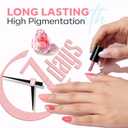 modelones Nail Polish Set, 12 Colors Spring Summer Blue Green Pink Nude Yellow Purple Pastel Quick Dry Mini Starter Kit Long Lasting Art DIY Manicure Set at Home for Women Girls