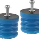 ACROPIX Pair SSF60440 Rubber Bushing Suspension Kit for Toyota Tacoma 2016-2021 for Toyota Tundra 2000-2021 Car Rear Suspension Rubber Helper Springs Kit Axle Bump Stop Durable SES Set