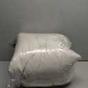 Lightweight Fluffy Solid Bedding Comforter Set, Down Alternative Comforter All Season Bed Set Gift Choice. Queen Size