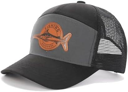 IDASHPO Outdoor Casual Trucker hat, Adjustable Outdoor Baseball Cap, mesh Snapback Design, Comfortable fit, Unisex Golf hat
