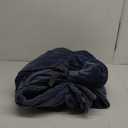 Modavari Full/Queen Blanket 90 in x 92 in, Dark Blue 