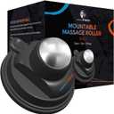 PRIME Fitness Wall Mounted Massage Ball | Cold Therapy | Back Massager | Cryo Stick | Relieve Muscle Pain (360 Massager)
