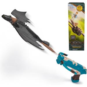 DreamWorks Dragons. How to Train Your Dragon, Crossbow Launch Toothless, Flying Stunt Glider, Kids Toys for Boys & Girls Ages 4+