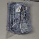 Peomeise 8FT Spandex Table Cover Rectangular Stretch Spandex Tablecloth (Dusty Blue,8FT)