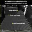 Floor Mats for 2025 2026 Tesla Model Y Juniper, 8PCS All Weather Full Set Cargo Liners Accessories, 3D TPE Odorless Floor Mat Trunk Frunk Rear Mats for 5-Seater(Not Fit 7Seat and Standard)