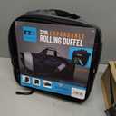 Travelers Club 32" Expandable Rolling Travel Duffel Bag, Black