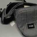 HKAI Baby Hip Carrier,Baby Carrier with Adjustable Waistband & Breathable Mesh, Ergonomic Carrier with Non-Slip Hip Seat Surface for Newborns & Toddlers (Grey)