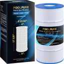 POOLPURE Pool Spa Filter Replaces PWWCT75, Ultral-B6, Unicel C-8411, Filbur FC-1255, Waterway 817-0075N, Waterway Clearwater II 75