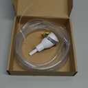 Faucet Hose Adapter for Sink, 10 FT Transparent PVC Extra Long Hose and Faucet Connector with Hose Clamp, for Sink, Garden, Pet Bathing