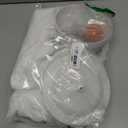 2 Packs Halloween Decorations Indoor - Ghost Decor Kit Cute Sherpa Ghost Light Up Spooky with Pumpkin, Ghosts Halloween Decor Party Home Mantel Shelf Table Fireplace Office