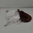 Eurzom 4 Pcs Western Cowboy Halloween Ghost Decorations Set Include DIY 3.94 ft Spooky Cowboy Ghost Kit with Western Hat for Outdoor Party Indoor Porches Yards Gardens Lawn