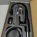 RULIA Kitchen Faucet, Kitchen Sink Faucet, Sink Faucet, Pull-Down Kitchen Faucets, Bar Kitchen Faucet, Matte Black, Metal Spray Head, RB1031