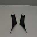 WEILEITE Interior Door Pull Sticky Handle Cover Accessories Fit for BMW 3 4 Series 318,320,328,330,335,M3 F30/F31/F34/F80 2012-2018 418,420,428,430,435,440,M4 F32/F33/F36/F82/F83 2013-2019(Black) (Left Front & Right Front Handle Cover)