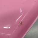 kathson Rabbit Litter Box Pet Toilet Cage Box Potty Trainer Corner with Small Animal Cage Cleaner Broom Brush Dustpan for Bunny Chinchilla Guinea Pig Ferret (Pink)