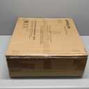 APPOLYN 5 Tier Rotating Bookshelf, 360 Display Spinning Corner Bookshelf, Space-Saving Metal Frame Bookcase for Living Room, Office, Bedroom, Black