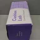 C CUSHION LAB Deep Sleep Pillow, Patented Ergonomic Contour Design for Side & Back Sleepers, Orthopedic Cervical Shape Gently Cradles Head & Provides Neck Support & Shoulder Pain Relief - Calm Grey