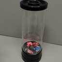 ONXE LED Aquarium Bubble Fish Tank Table Lamp, Birthday Christmas Gifts for Adults Kids Teens, Relaxing 16 Color Remote Fake Fish Sensory Night Light for Kids' Room Bedroom Home Decor, Stress Relief