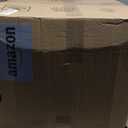 Shag Area Rug 5x7 Feet Extra Soft Rugs for Living Room, High Pile Indoor Carpet for Bedroom, Playroom, Nursery, Home Decor, Geometric, Dark Grey/White