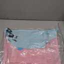 pack all 3 Pcs Water-resistant Material Zipper Pouch Set, Mesh Zipper Bags for Storage, Travel, Office (Pink)