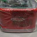 Nostalgia Retro Wide 2-Slice Toaster, Vintage Design With Crumb Tray, Cord Storage & 5 Toasting Levels, Red