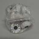 8 Pack Roller Skate Wheels with Bearings Installed Quad Light Up Wheels for Double Row Skating and Skateboard 82A