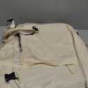 Travel Backpack for Women, Expandable 40L Carry on Flight Approved Backpack, 17 Inch Laptop Waterproof Travel Bag for College, Travel, Work, Beige