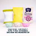 LesserEvil Organic Popcorn Variety Pack, Himalayan Pink Salt (4.6 oz Bag), Himalayan Gold (4.6 oz Bag), and White Cheddar Flavor (4.6oz Bag)